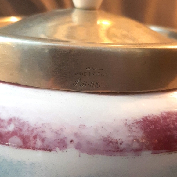 Antique Biscuit Barrel Arab style 1930s - Picture 5 of 6